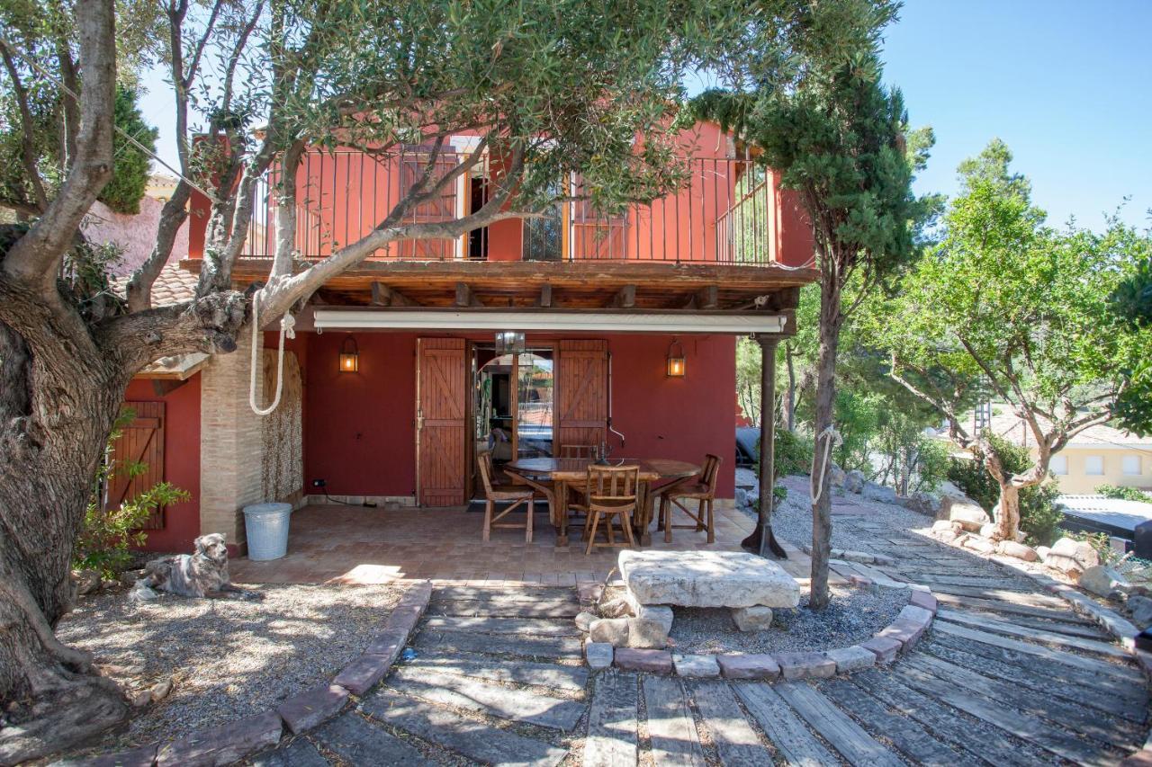 ולנסיה Ca Carmela, Casa Con Encanto Con Piscina "Parque Natural Sierra Calderona" מראה חיצוני תמונה